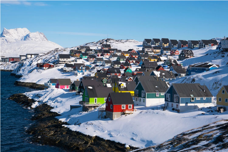 Đảo Greenland thuộc Đan Mạch
