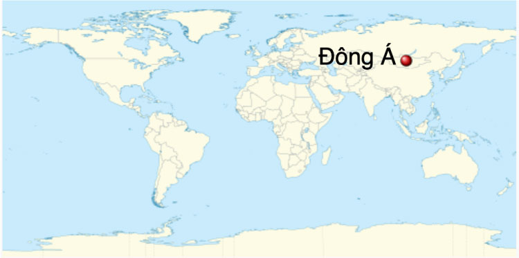 Danh sách các quốc gia thuộc Đông Á và Thủ Đô các nước