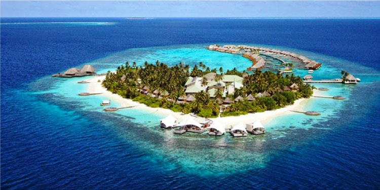 Cộng hòa Maldives với diện tích 298 km2 là đất nước nhỏ nhất châu Á