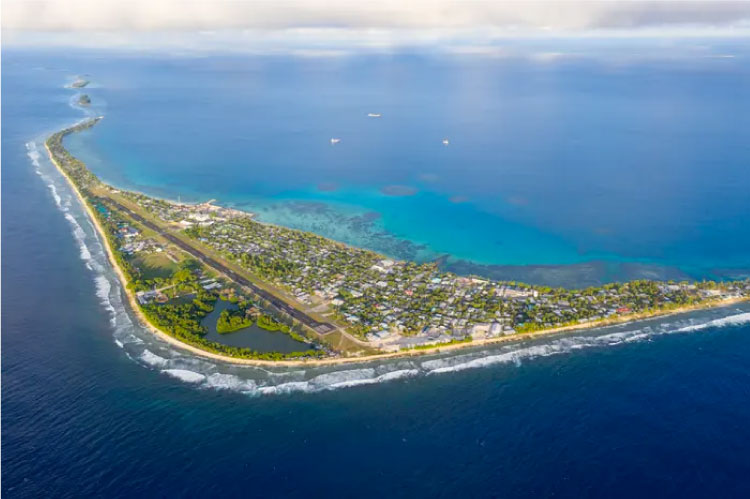 Tuvalu với tổng diện tích chỉ 26 km2