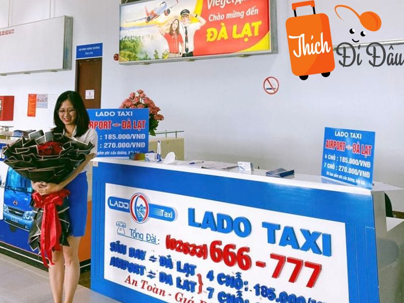 Taxi Lado đưa đón sân bay tận nơi cho quý khách