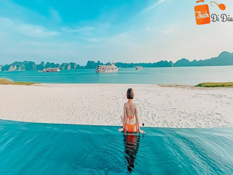Bãi Tuần Châu - Bãi tắm nhân tạo siêu cuốn tại biển Hạ Long
