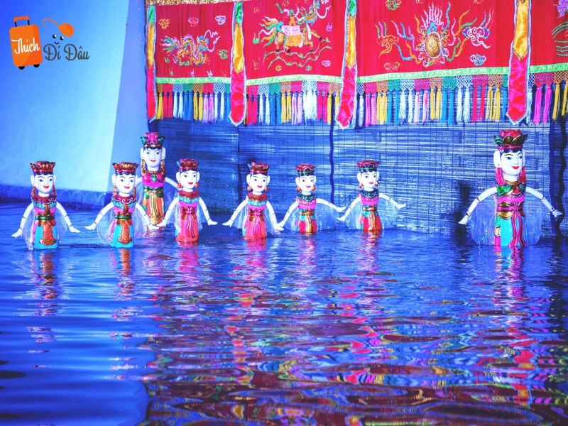 Lễ hội múa rối nước Ánh Trăng truyền thống tại Khu Đồi Huyền Bí Hạ Long