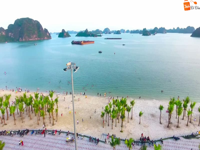 Bãi tắm mới Hòn Gai - Khu vui chơi thuộc Sun World Hạ Long Quảng Ninh, nơi để giải nhiệt ngày hè