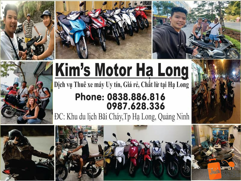 Cửa hàng cho thuê xe máy Hạ Long Kim’s Motorbike