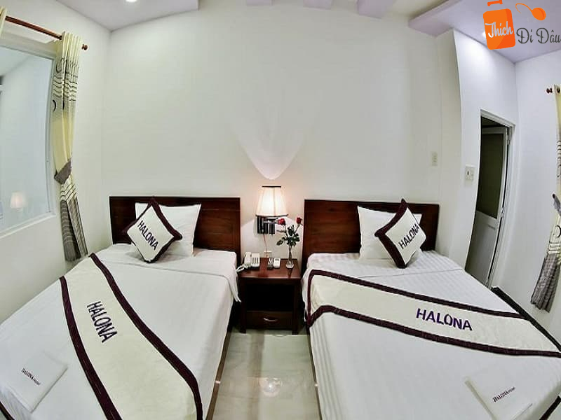 Phòng nghỉ của khách sạn Halona Phú Quốc